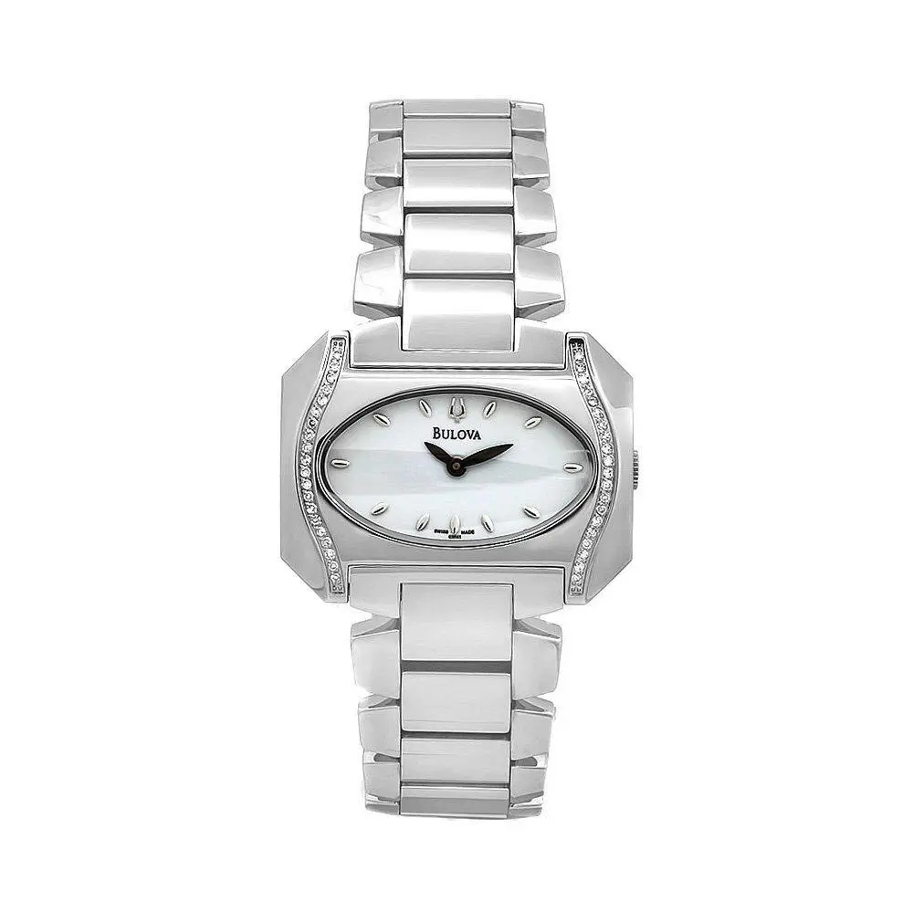 Swiss Made  63R41 Diamond Accented Ladies Watch by Bulova