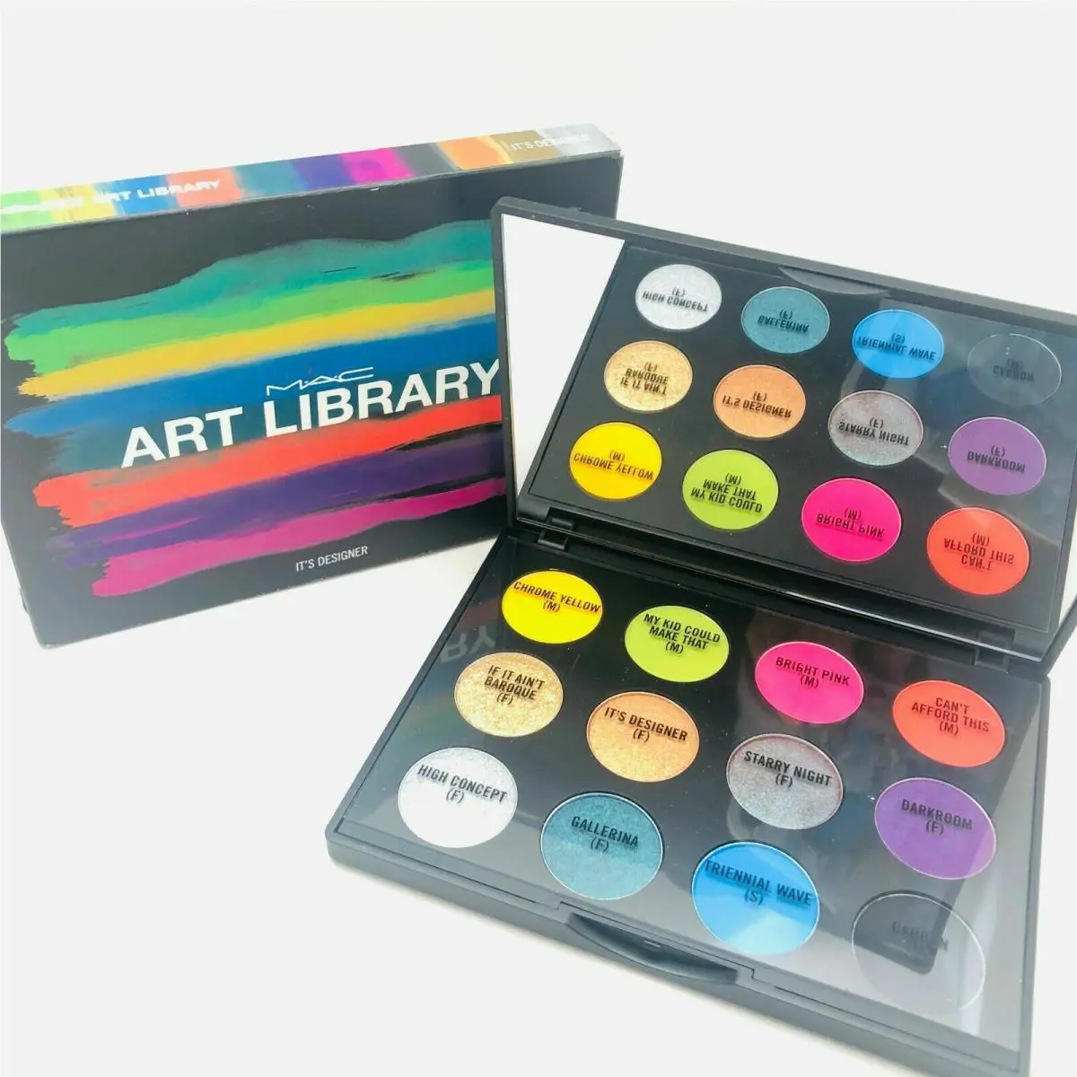 Mac Art Library It`s Designer Eye Shadow + Powder Blush 17.2 g Rare