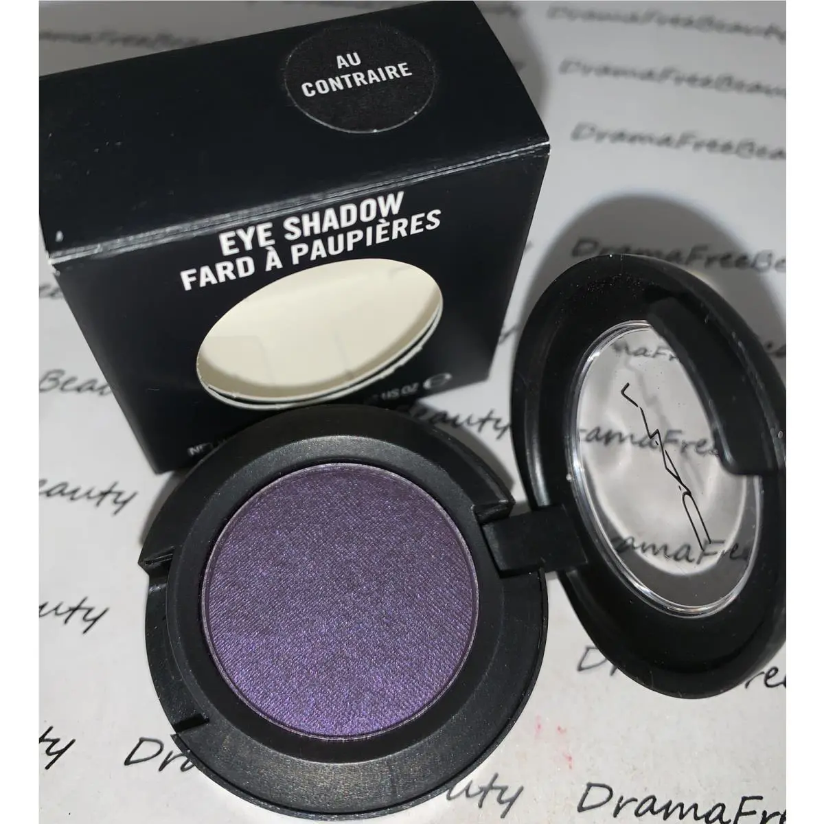 Mac Limited Ed `04 Tempt/tease Me Frost Eyeshadow AU Contraire Purple Rare Htf