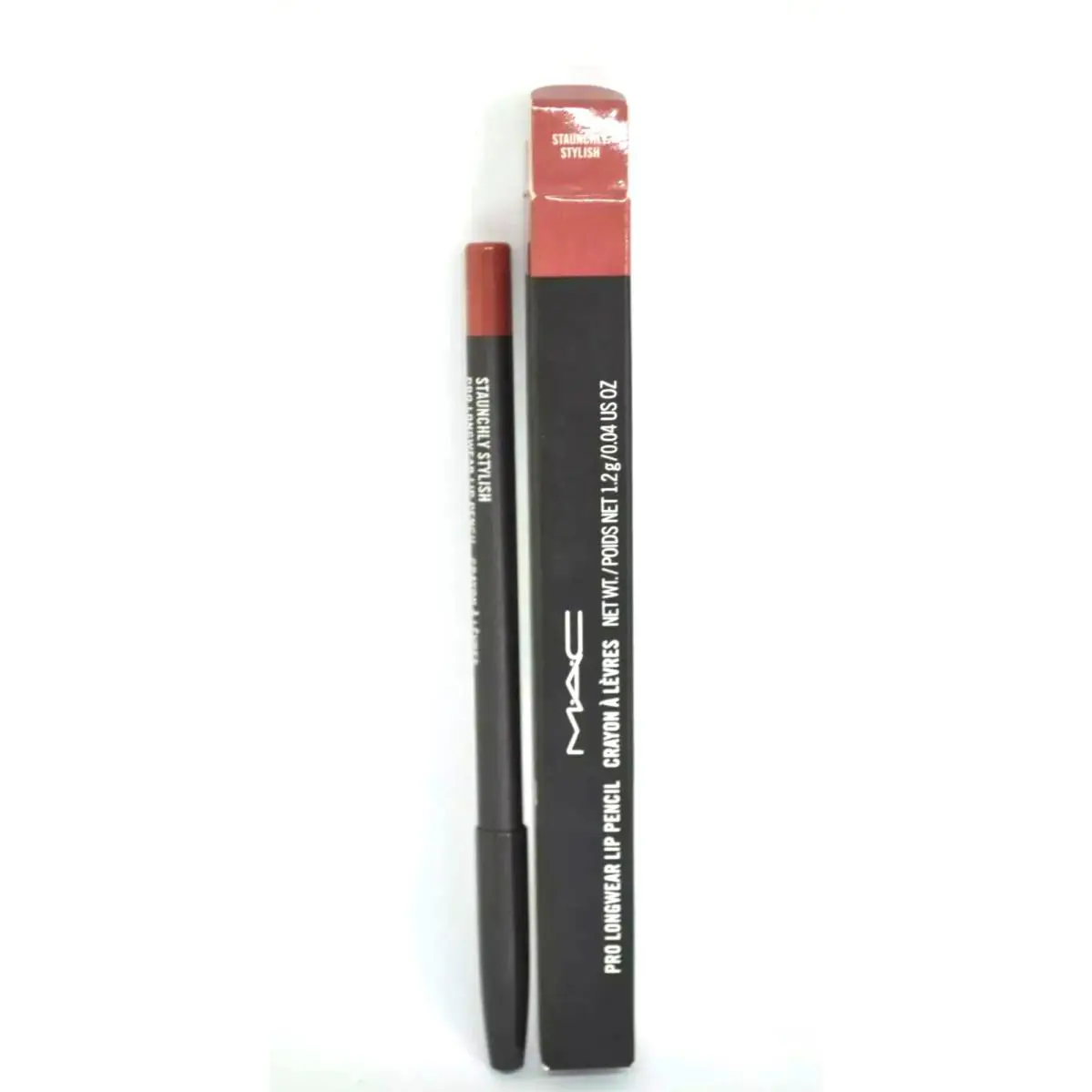 Mac Pro Longwear Lip Pencil Staunchly Stylish 1.2g/0.04 oz Full Size by MAC Cosmetics