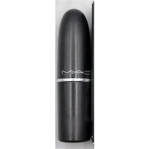 Mac Cosmetics Lipstick Amplified Burnin A57 .10 Oz Read