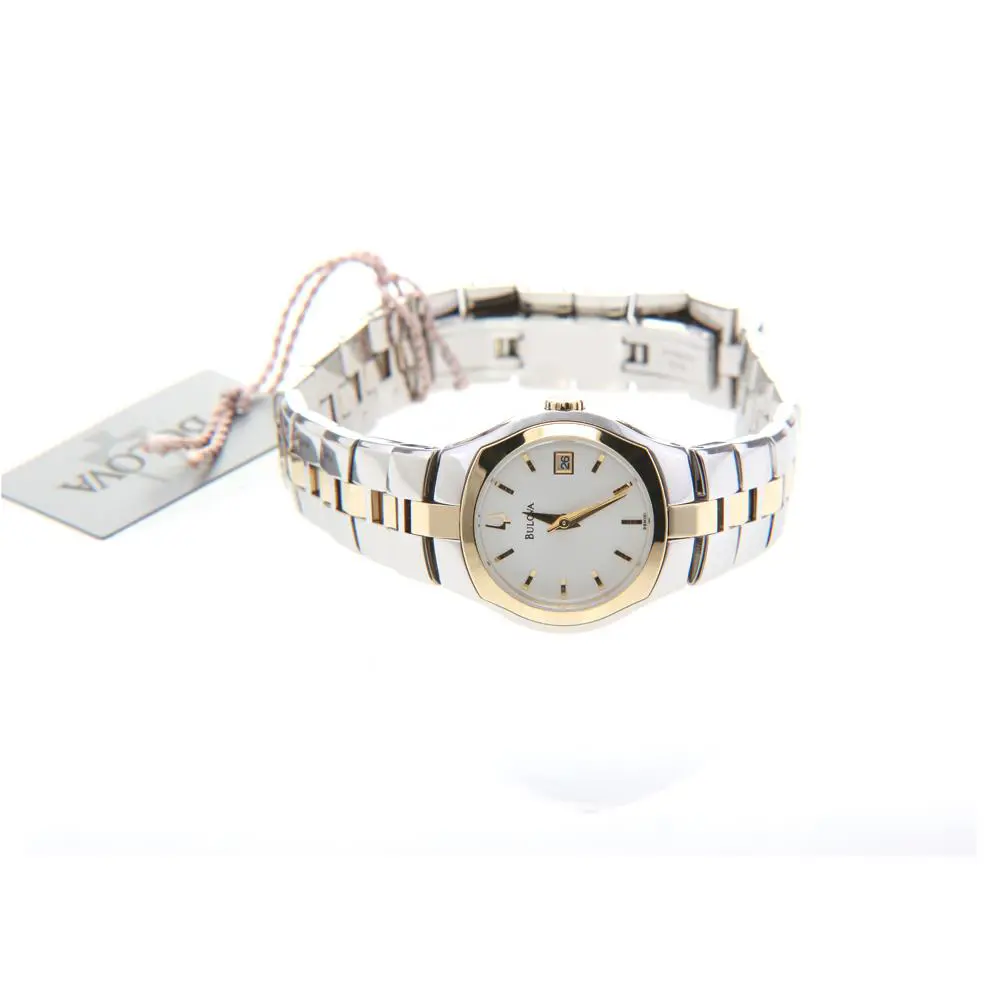 Ladies  Diamond Dial Watch 98M101 Retail by Bulova
