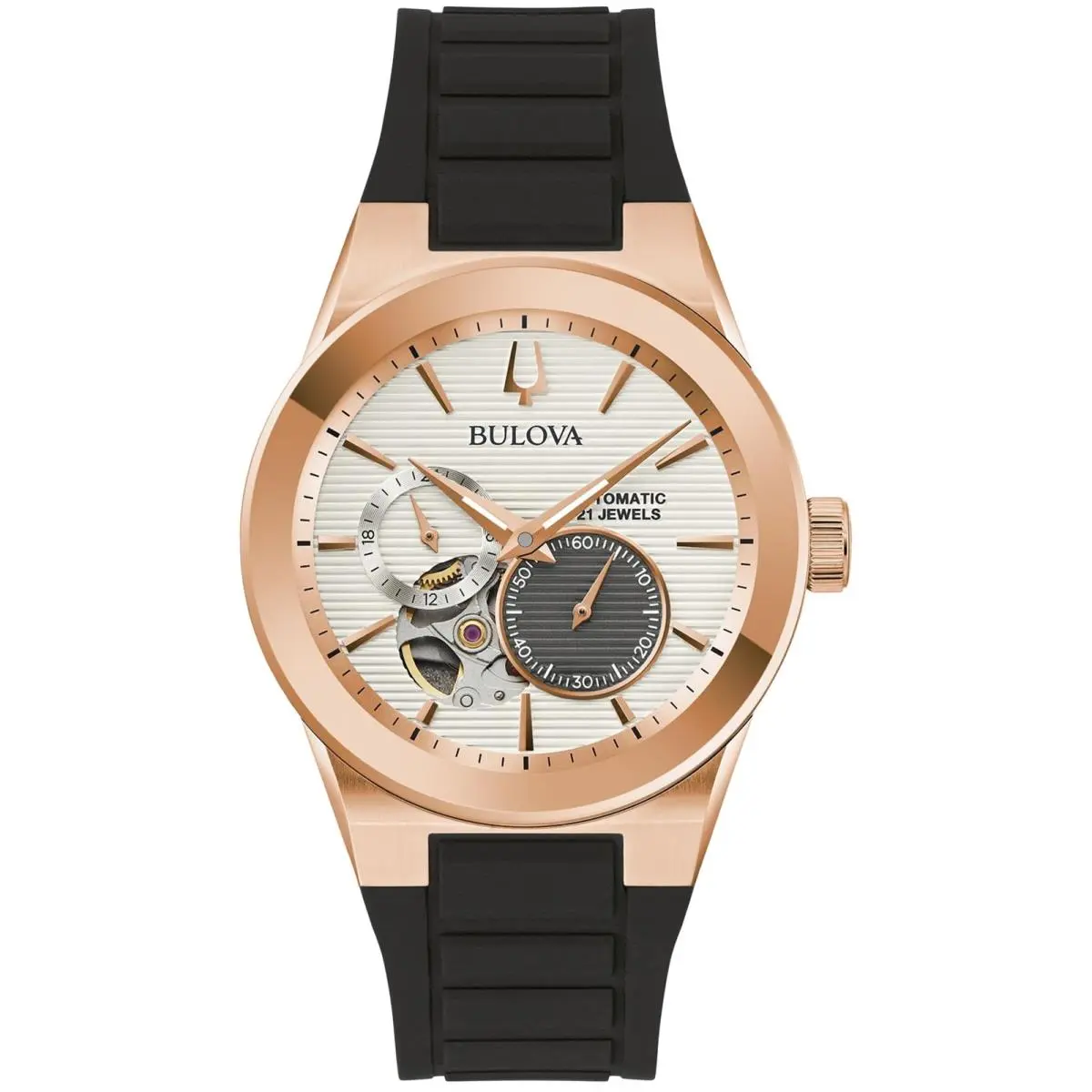 Bulova Men`s Latin Grammy� Silver Dial Watch - 97A186