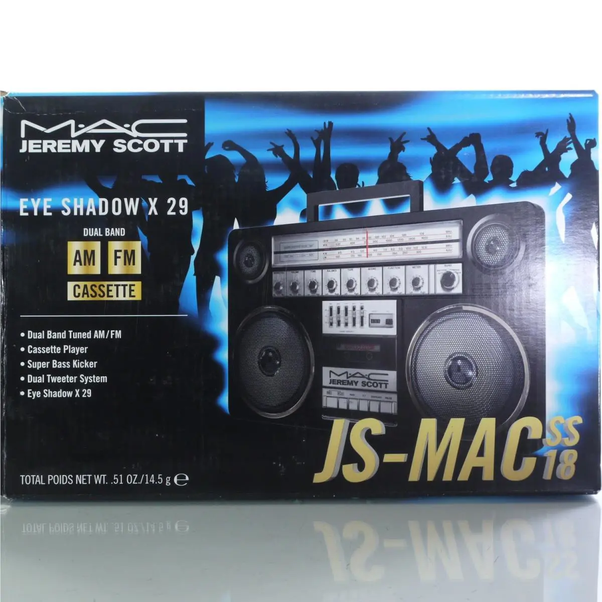 Mac Jeremy Scott Eye Shadow Eyeshadow X 29 Palette Radio SS18 Ltd Edition