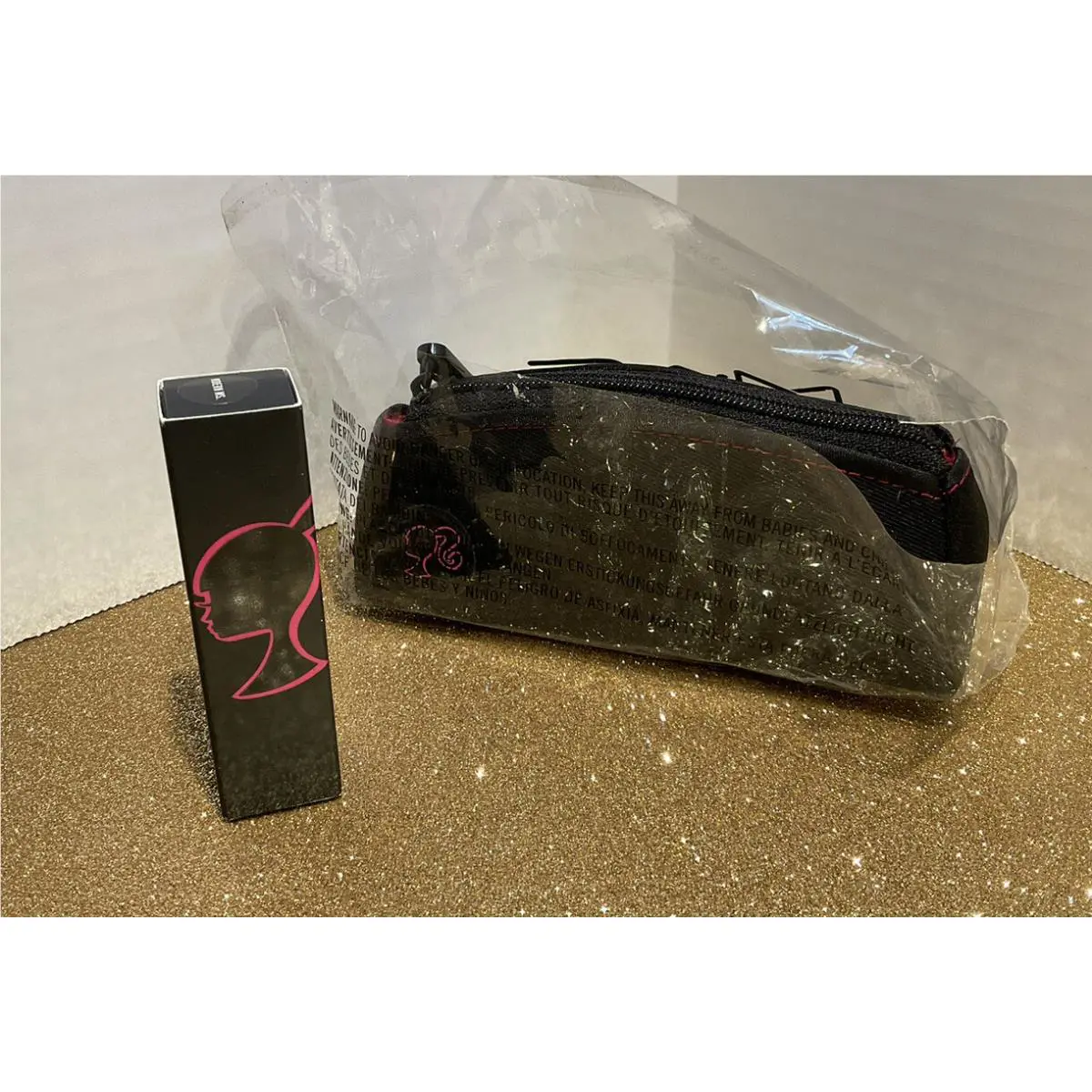Mac Modern Ms. Lipstick From Barbie Loves Mac Collection Rare- + Case