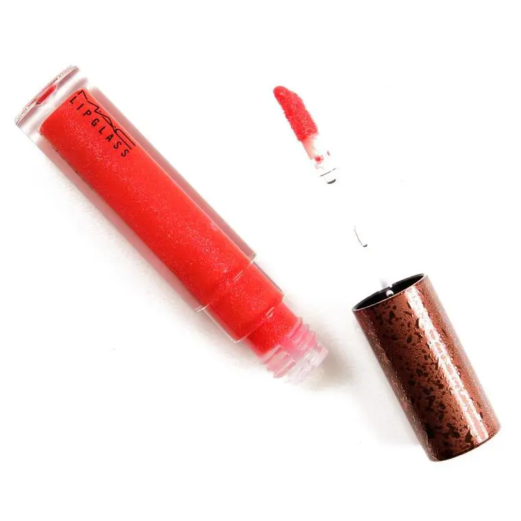 Mac Lipglass Too Cool For Pool Dark Coral Limited Edition