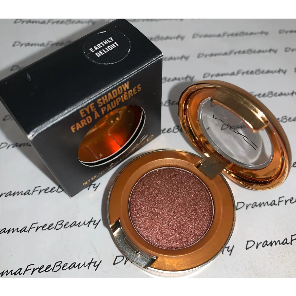 Mac Limited Ed `04 Tantress Lustre Eyeshadow Earthly Delight Bronze Rare