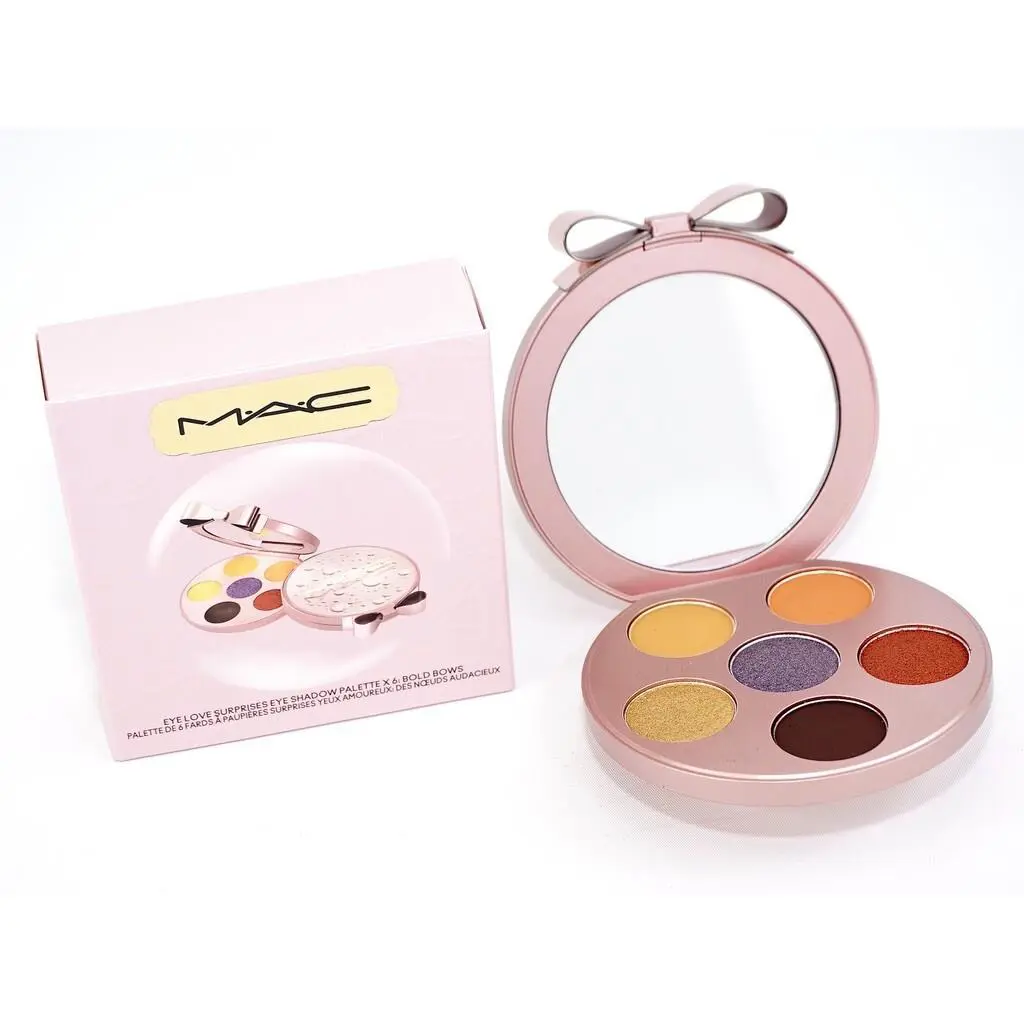 Mac Eye Love Surprises Eye Shadow Palette X 6: Bold Bows - Full Size