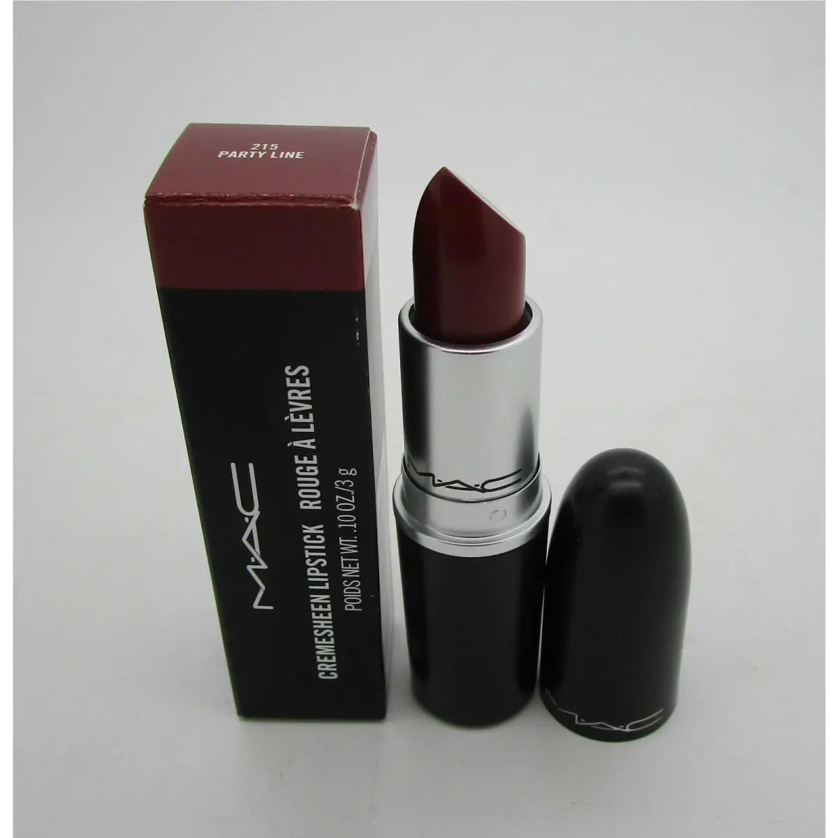 Mac Cremesheen Lipstick- Full Size - 215 Party Line