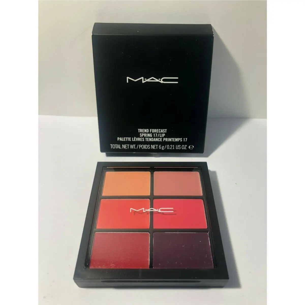 M·a·c Trend Forecast Spring 2017 Lip Lipstick Palette Limited Edition 0.21OZ