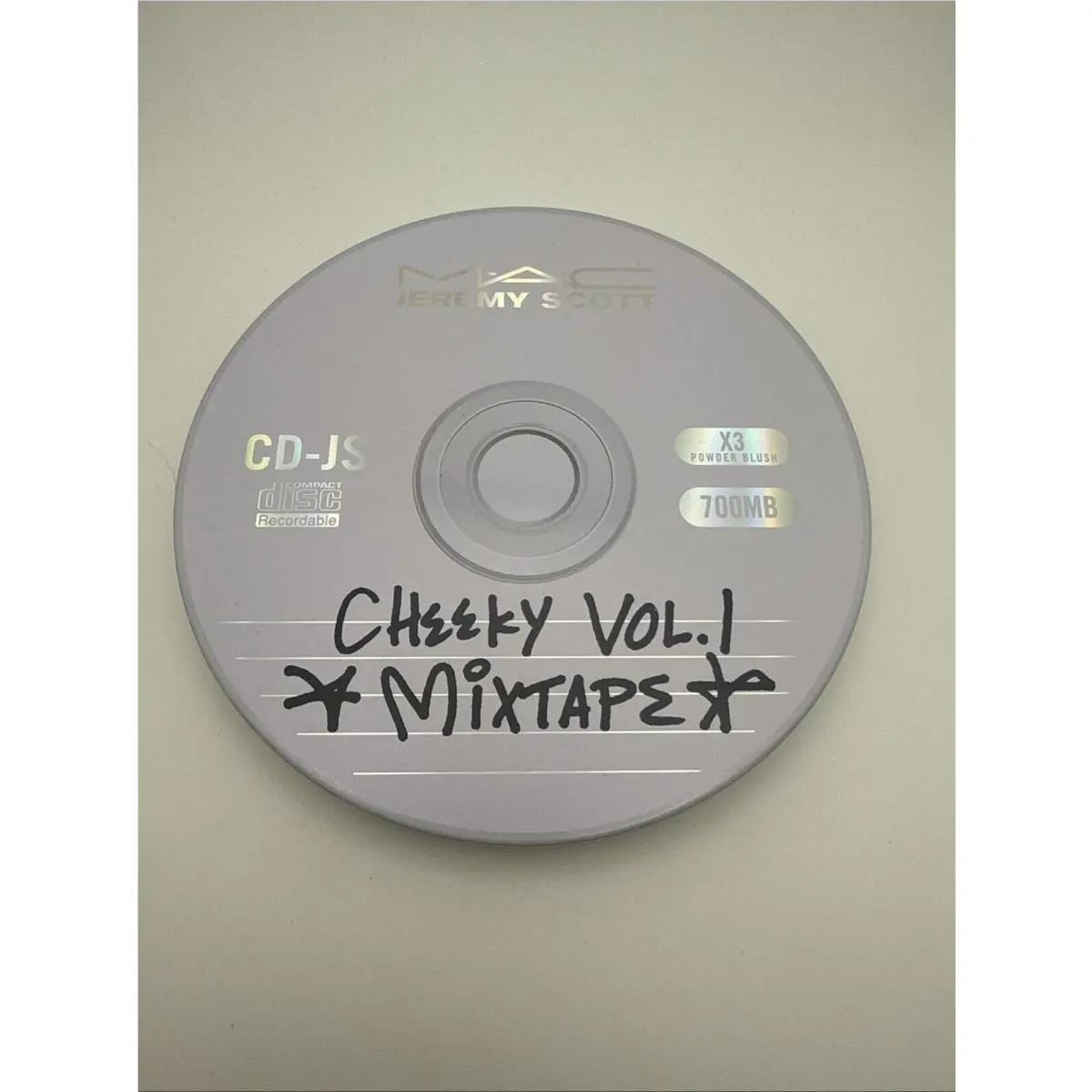 Mac X Jeremy Scott Cheek Acoustica Palette Cheeky Vol 1 Mixtape Nwob A1