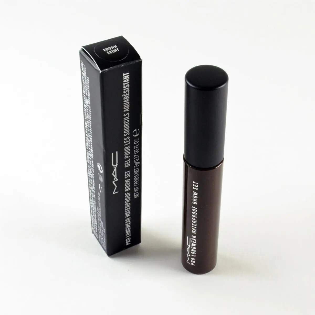 Mac Pro Longwear Waterproof Brow Set Brown Ebony - Full Size 0.17 Oz. / 5 g