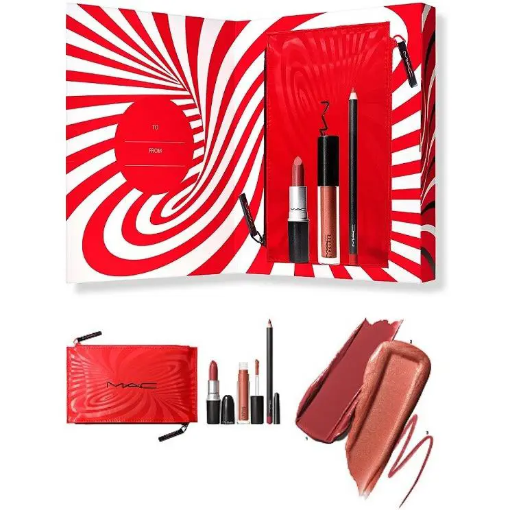 Mac Best-kept Secret Lip Kit In Neutral Limited Edition Full Size