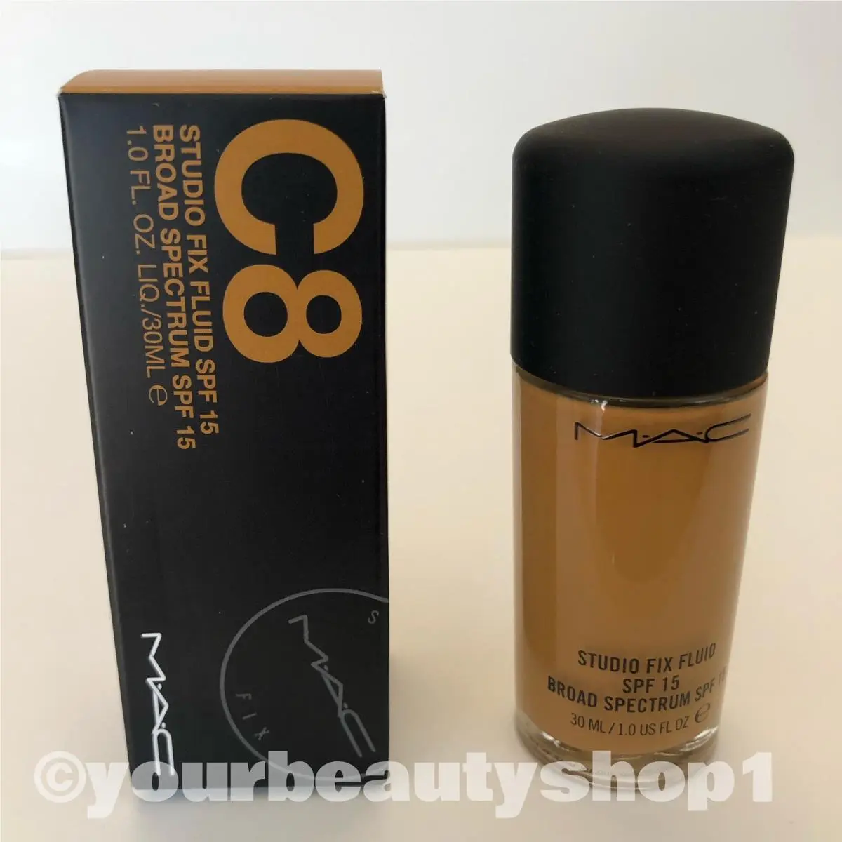 Mac Foundation Studio Fix Fluid Foundation Spf 15 C8