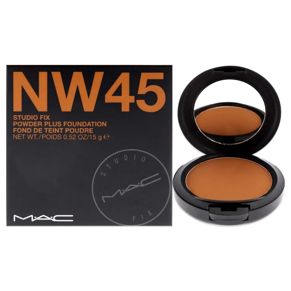 Mac Studio Fix Powder Plus Foundation Nw45 0.52 Fl Oz Pack O by MAC Cosmetics