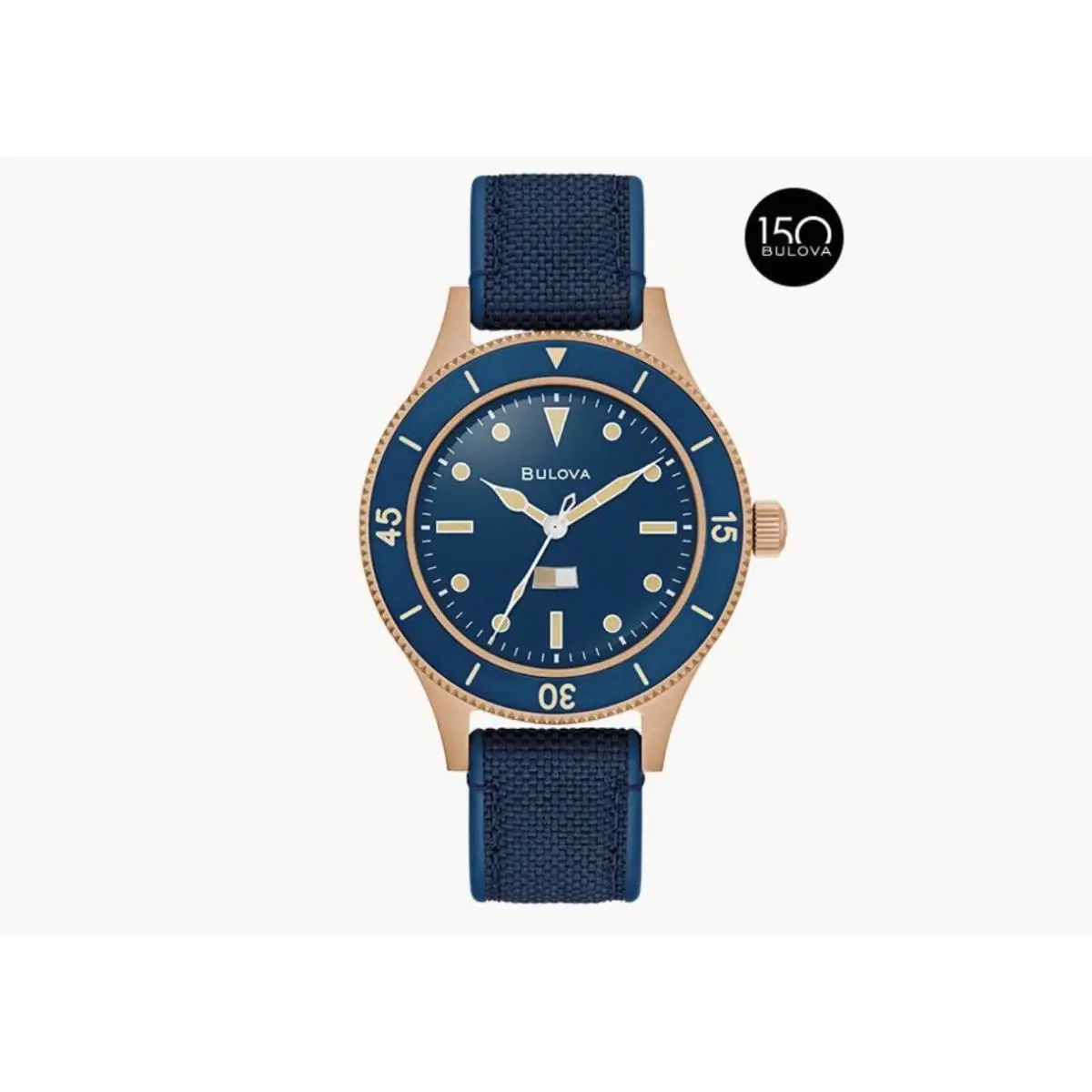 Bulova 98A325 Special Edition Mil-ships Bronze 60-hour Reserve Men`s Watch