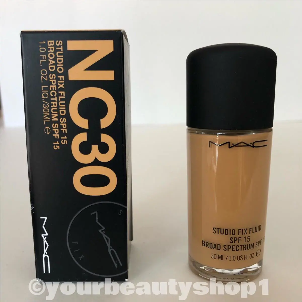 Mac Foundation Studio Fix Fluid Foundation Spf 15 NC30
