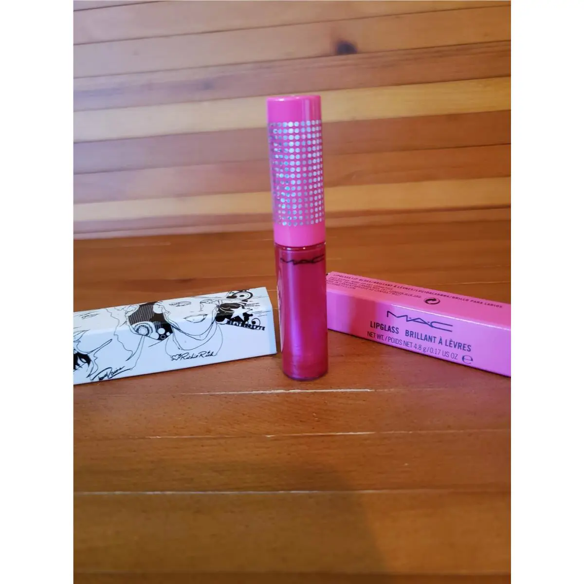Mac Heatherette Lipglass in Style Minx Lipgloss Htf Rare