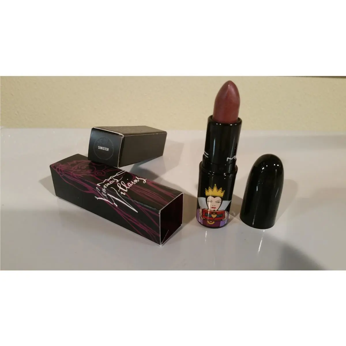 Mac Sinister Lipstick - Disney Venomous Villains Collection