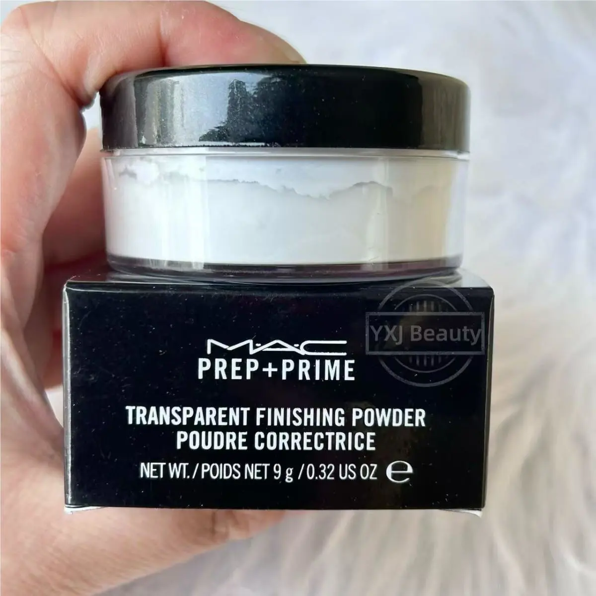 Mac Prep + Prime Transparent Finishing Powder Full Size 0.32 oz Very Rare