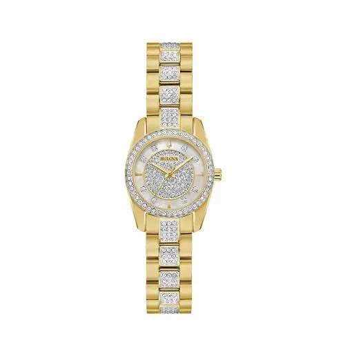 Ladies Dress Classic Crystal Watch-98L307 by Bulova