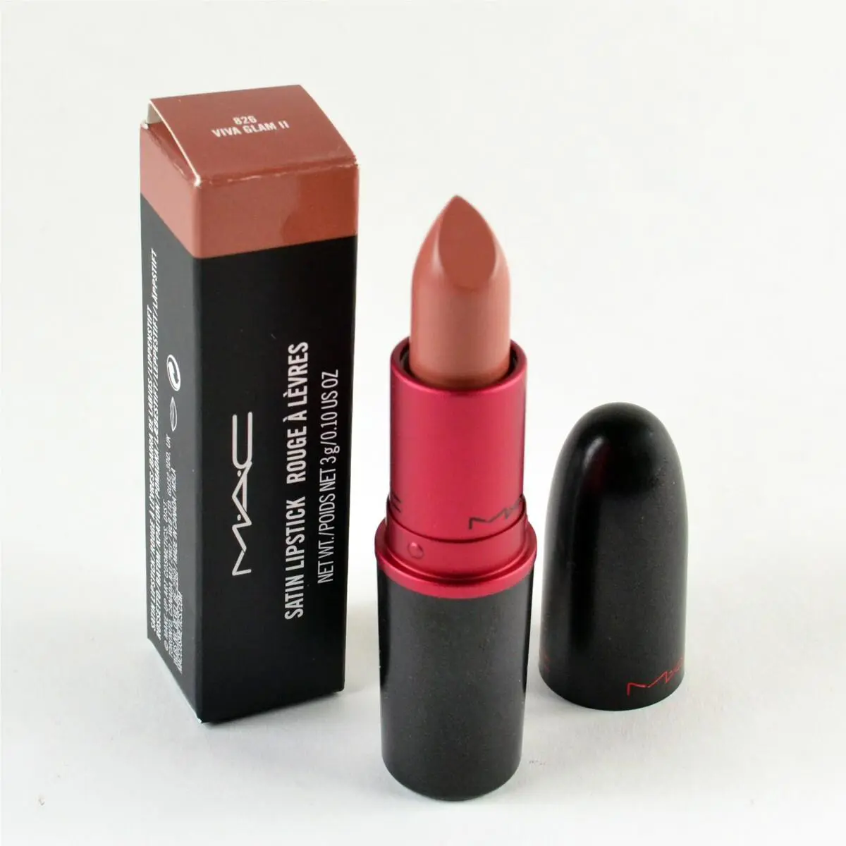 Mac Satin Lipstick 826 Viva Glam II - Size 3 g / 0.10 Oz