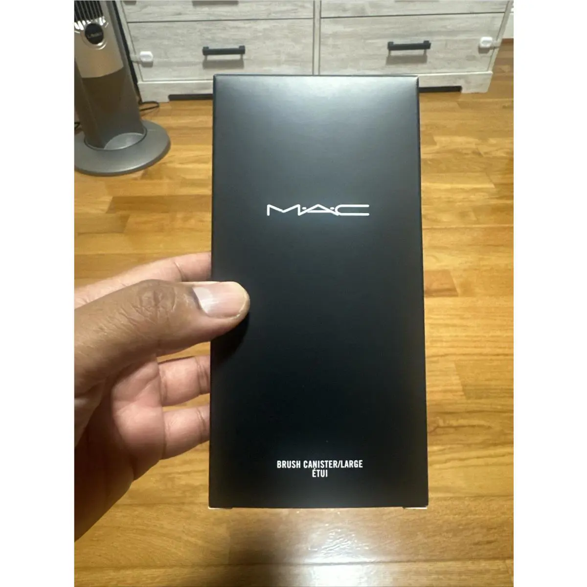 Mac Cosmetics Brush Canister Large Adjustable Makeup Brush Holder Case