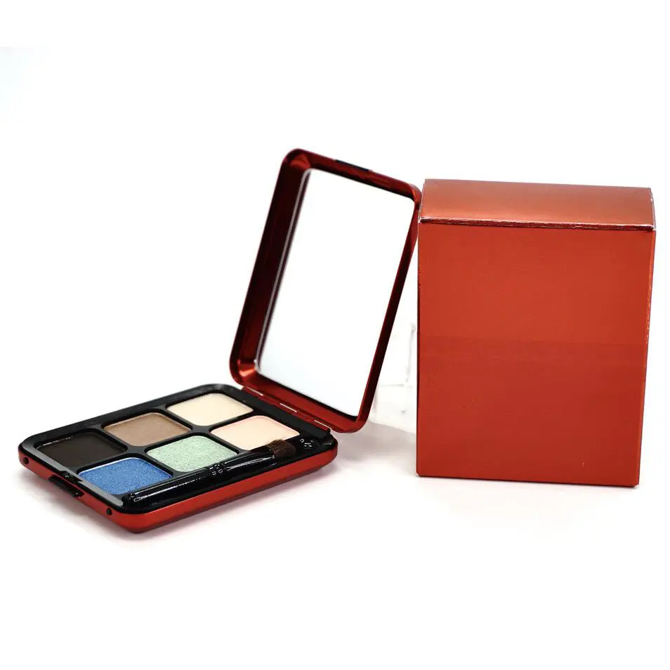 Mac Devoted Poppy: 6 Classic Eyes Palette Full Size