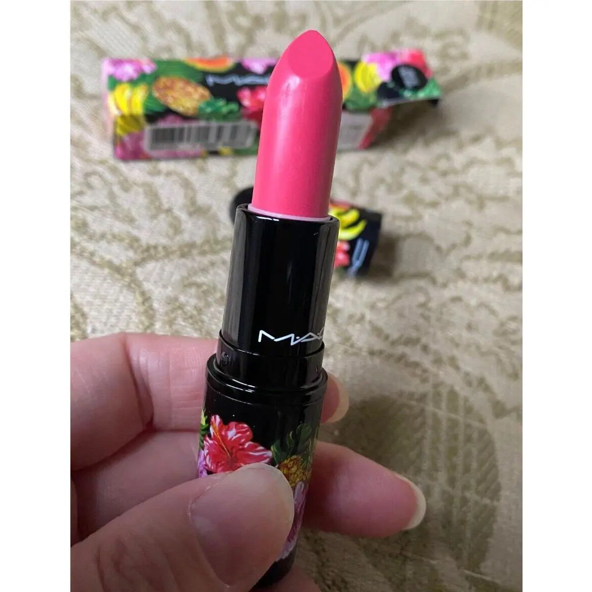 Mac Fruity Juicy Collection Lipstick Love at First Bite Full Size 3 g