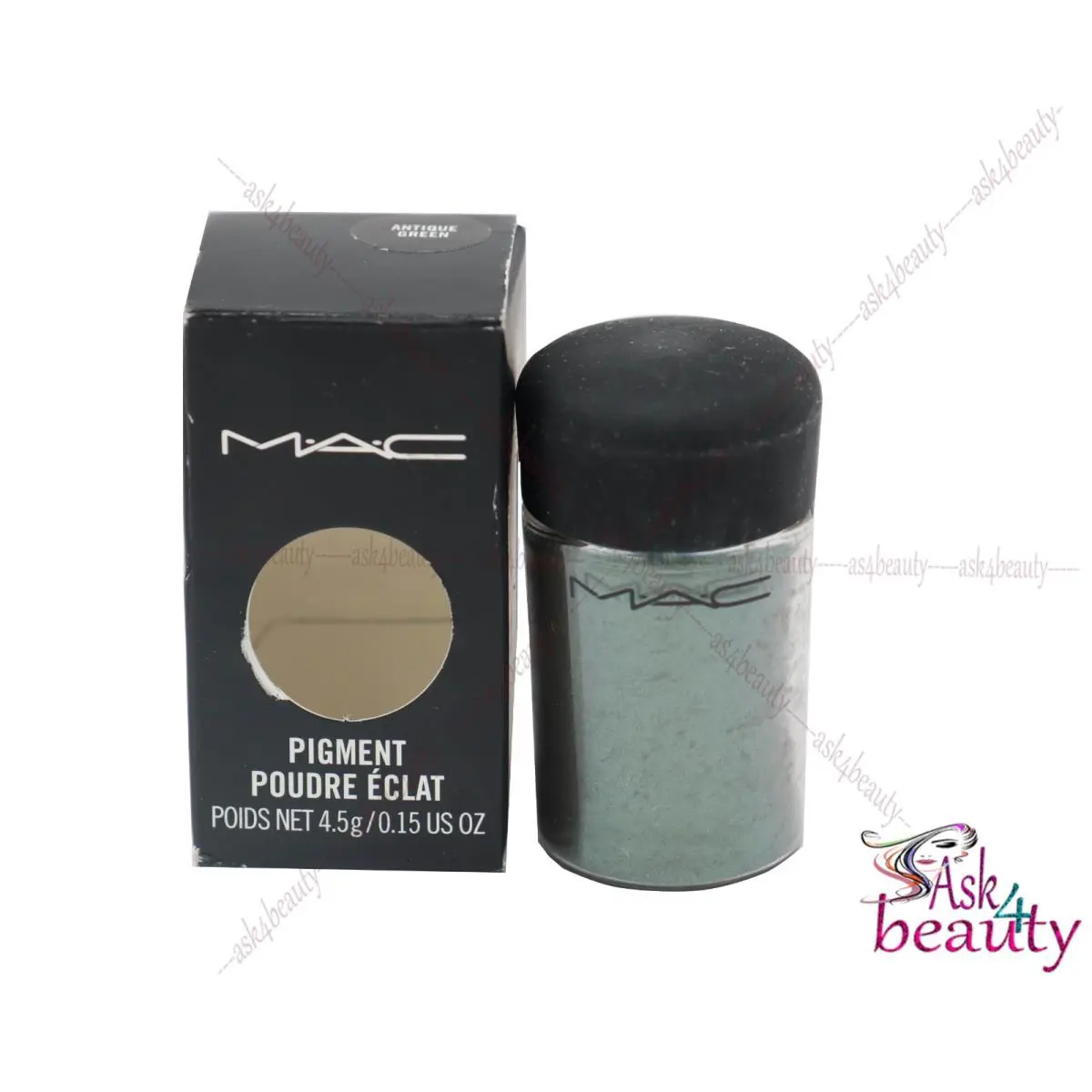 Mac Pigment Poudre Eclat 0.15oz Antique Green