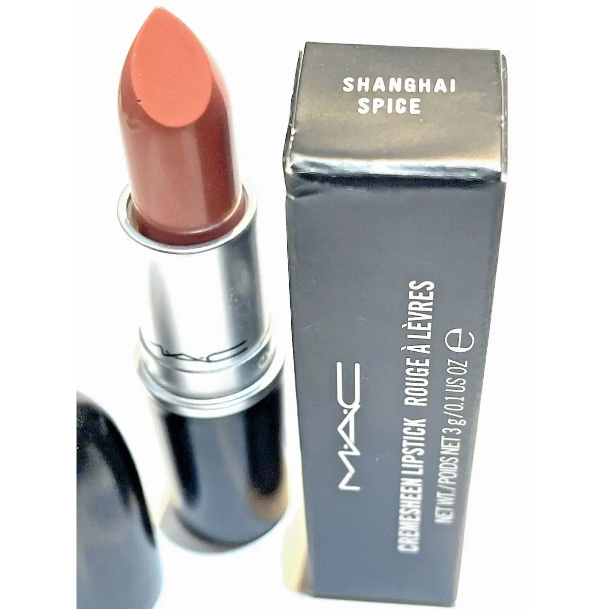 Mac Cosmetics M.a.c Cremesheen Lipstick Shanghai Spice A26 /