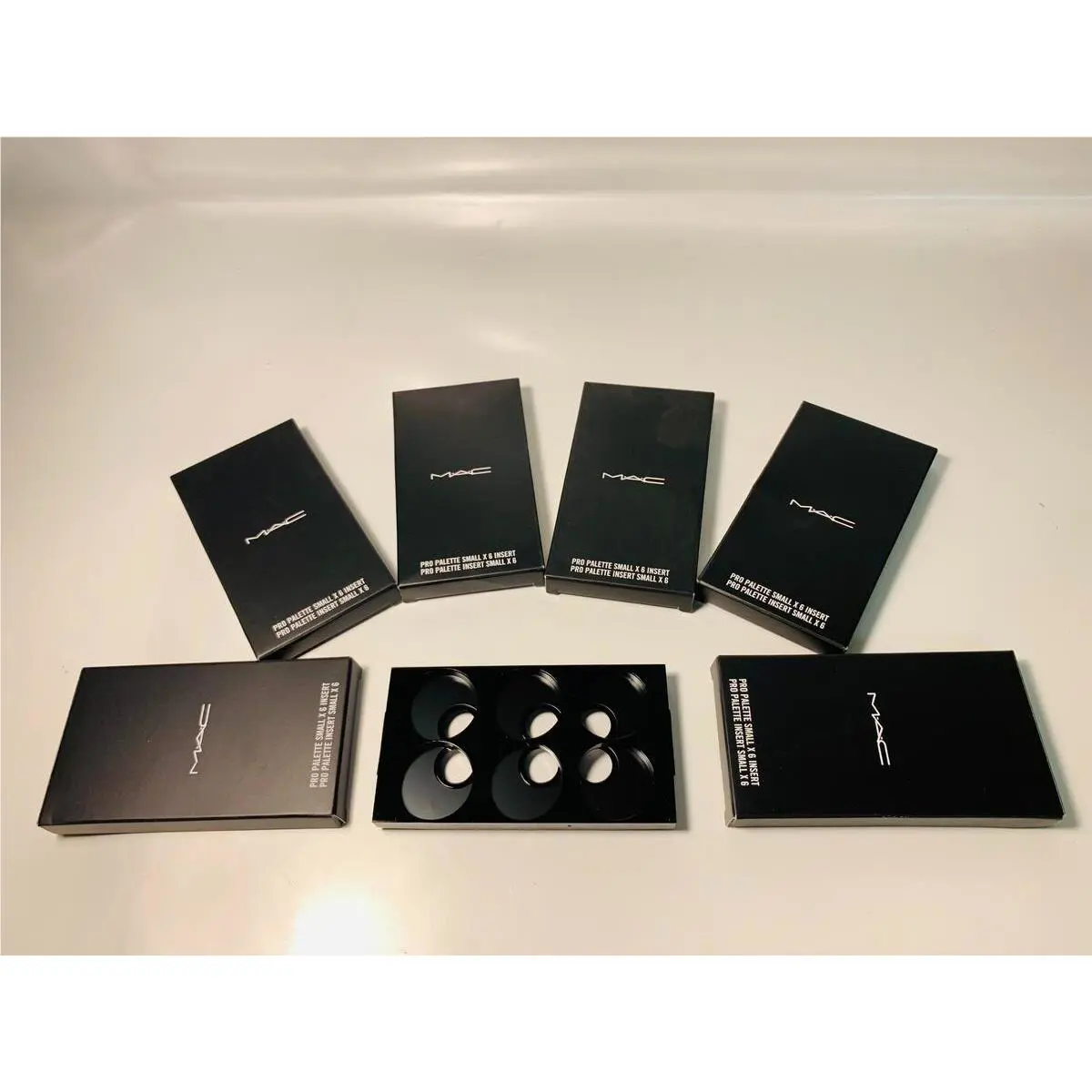 6X Mac Pro Palette Eye Shadow / Concealer Small X 6 Insert Empty 4 X 2.3