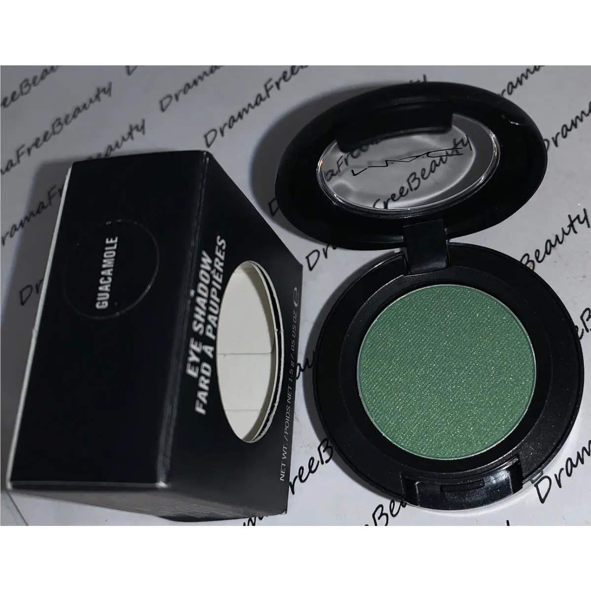 Mac Limited Edition `04 Salsabelle Frost Eyeshadow Guacamole Green Rare
