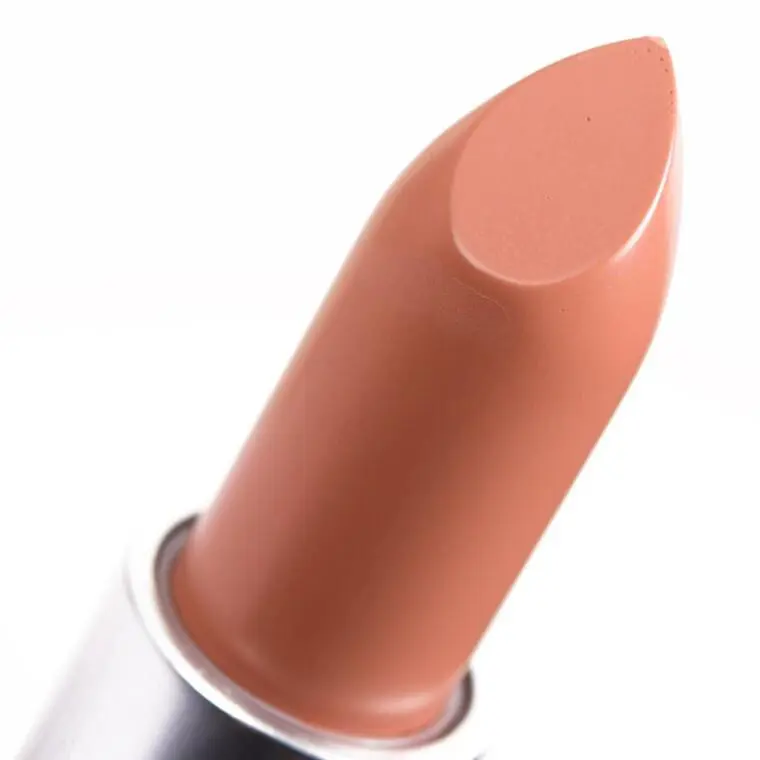 Mac Matte Lipstick Stripped Peachy Beige Shade Rare - Stripped