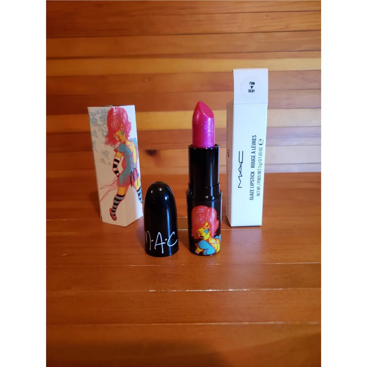 Mac Fafi Lipstick in Fun `n` Sexy Lip Color Htf Rare