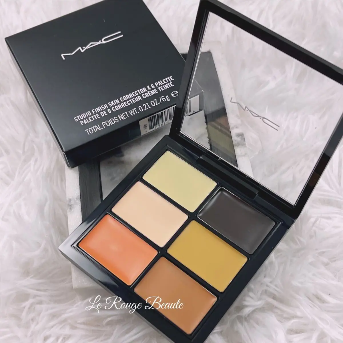 Mac Studio Finish Skin Corrector x 6 Palette Full Size