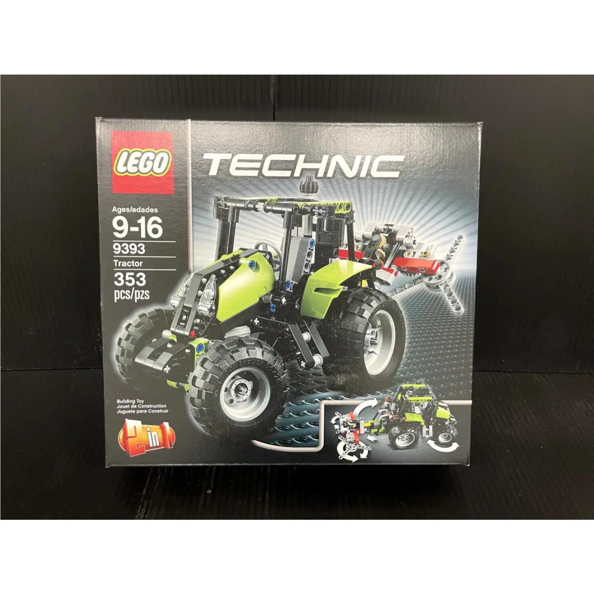 Lego Technic 9393 Tractor Set - 353 Pcs Age 9 - 16 Great Box