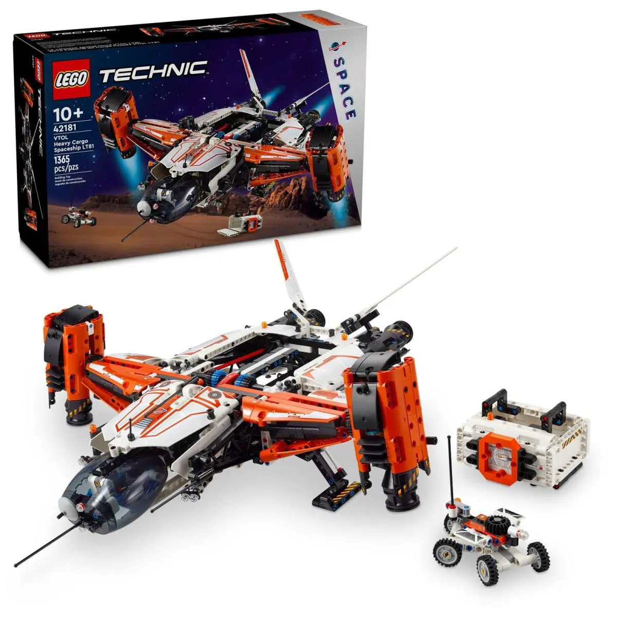 Lego Technic Vtol Heavy Cargo Spaceship LT81 42181
