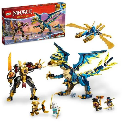 Lego Ninjago Elemental Dragon Vs. The Empress Mech 71796 Toy Brick