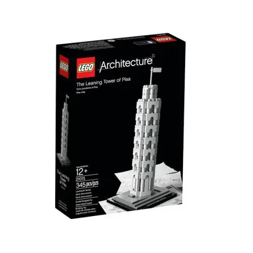 Lego The Leaning Tower of Pisa 21015 Architecture Minifigure Building Set