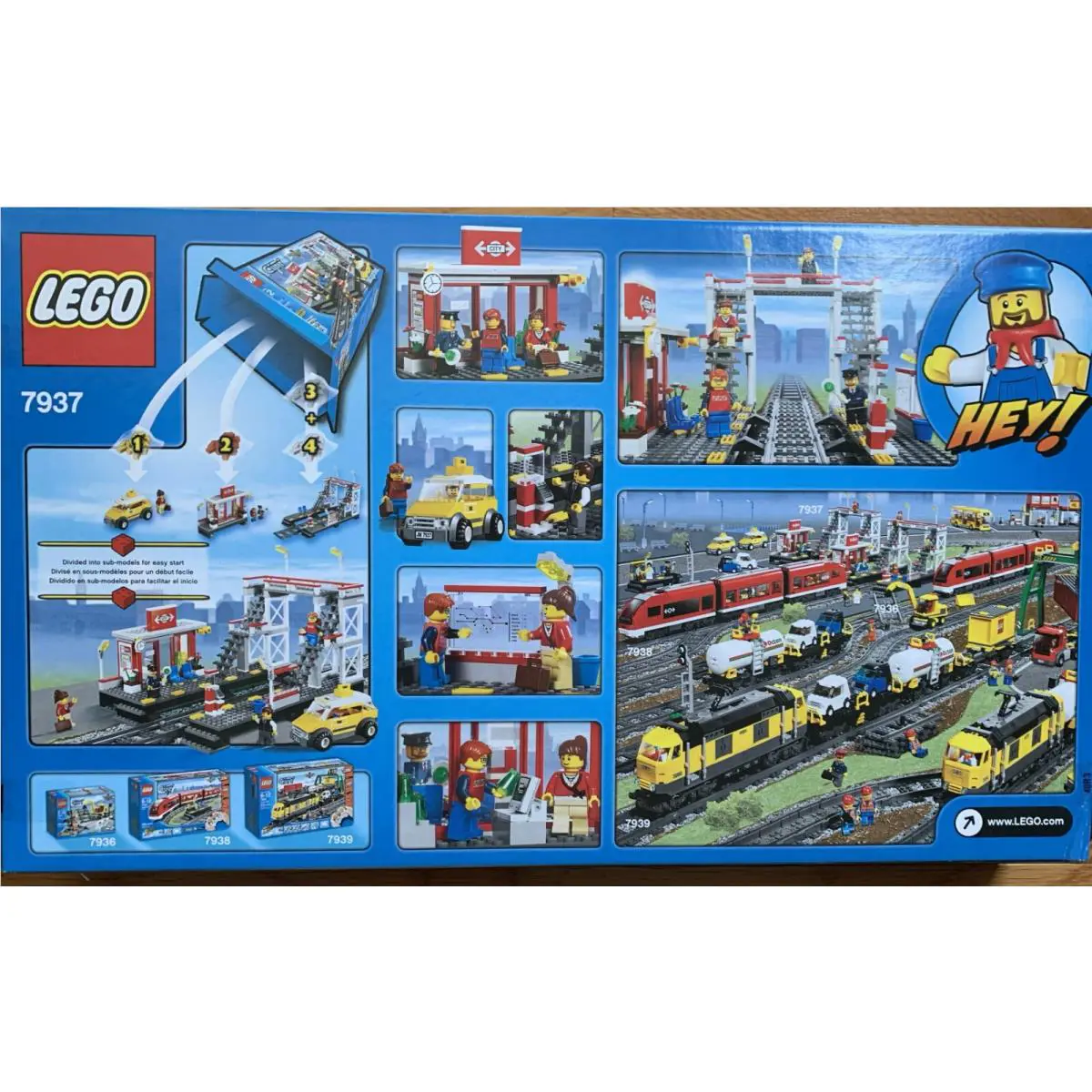 Lego City: Train Station 7937 Retired Hard to Find Building Set