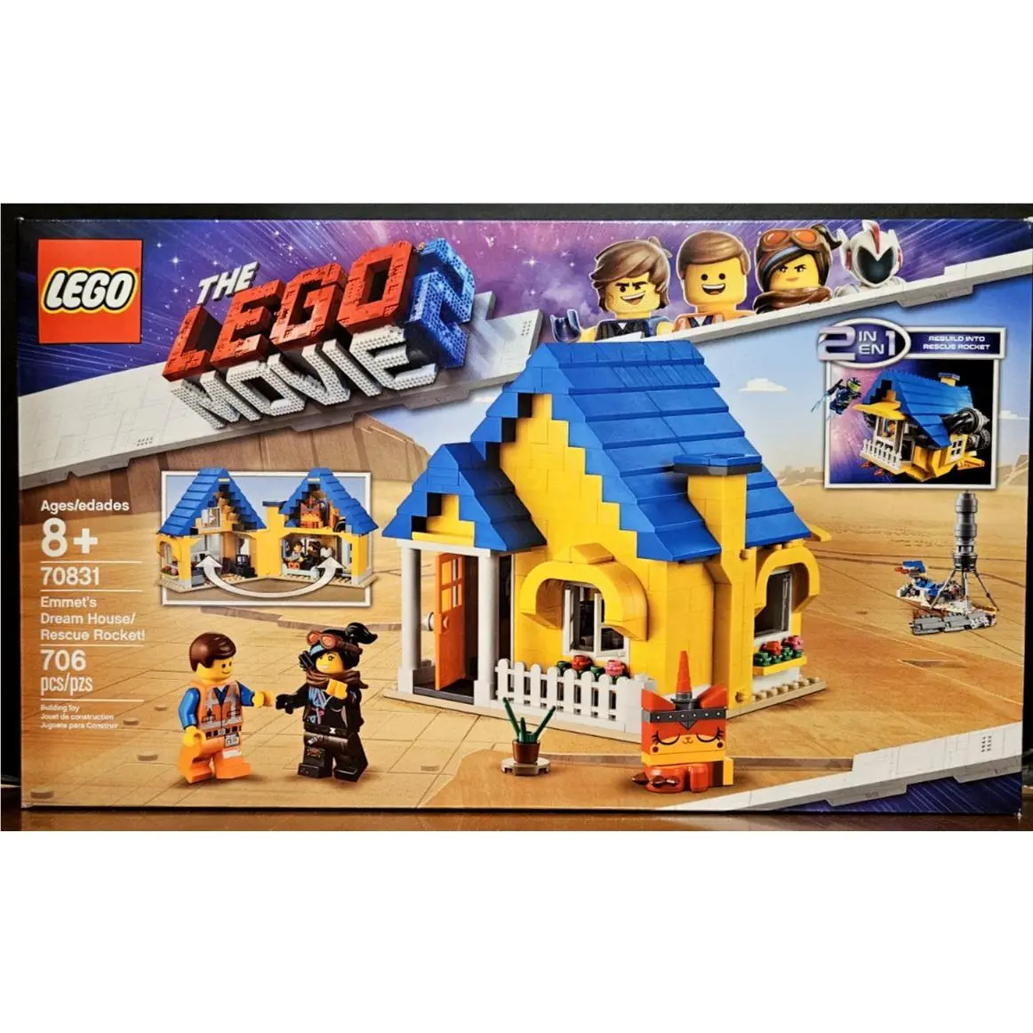 The Lego Movie 2 Emmet`s Dream House/rescue Rocket 70831