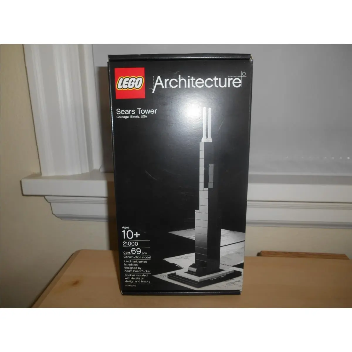 Lego Architecture Sears Tower 21000 Box 69 Pieces Retired Rare