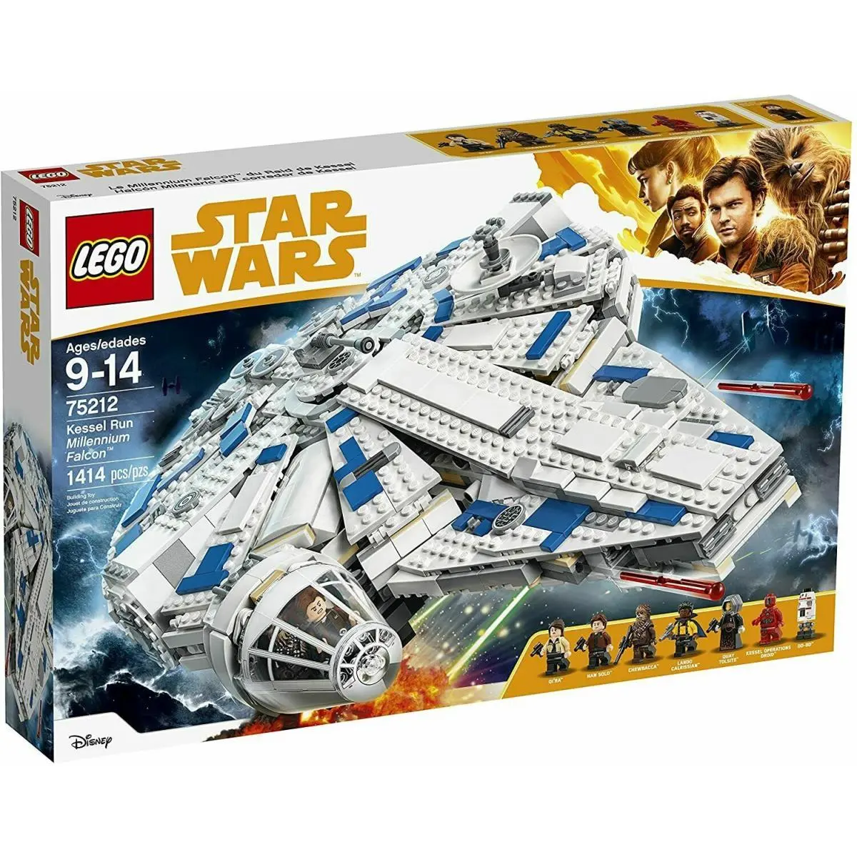 Lego 75212 Star Wars Kessel Run Millennium Falcon Retired Set Free SH