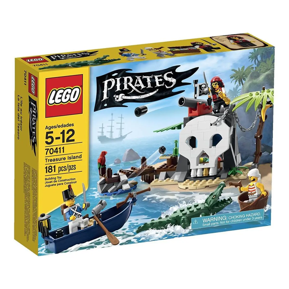 Lego Pirates Treasure Island 70411