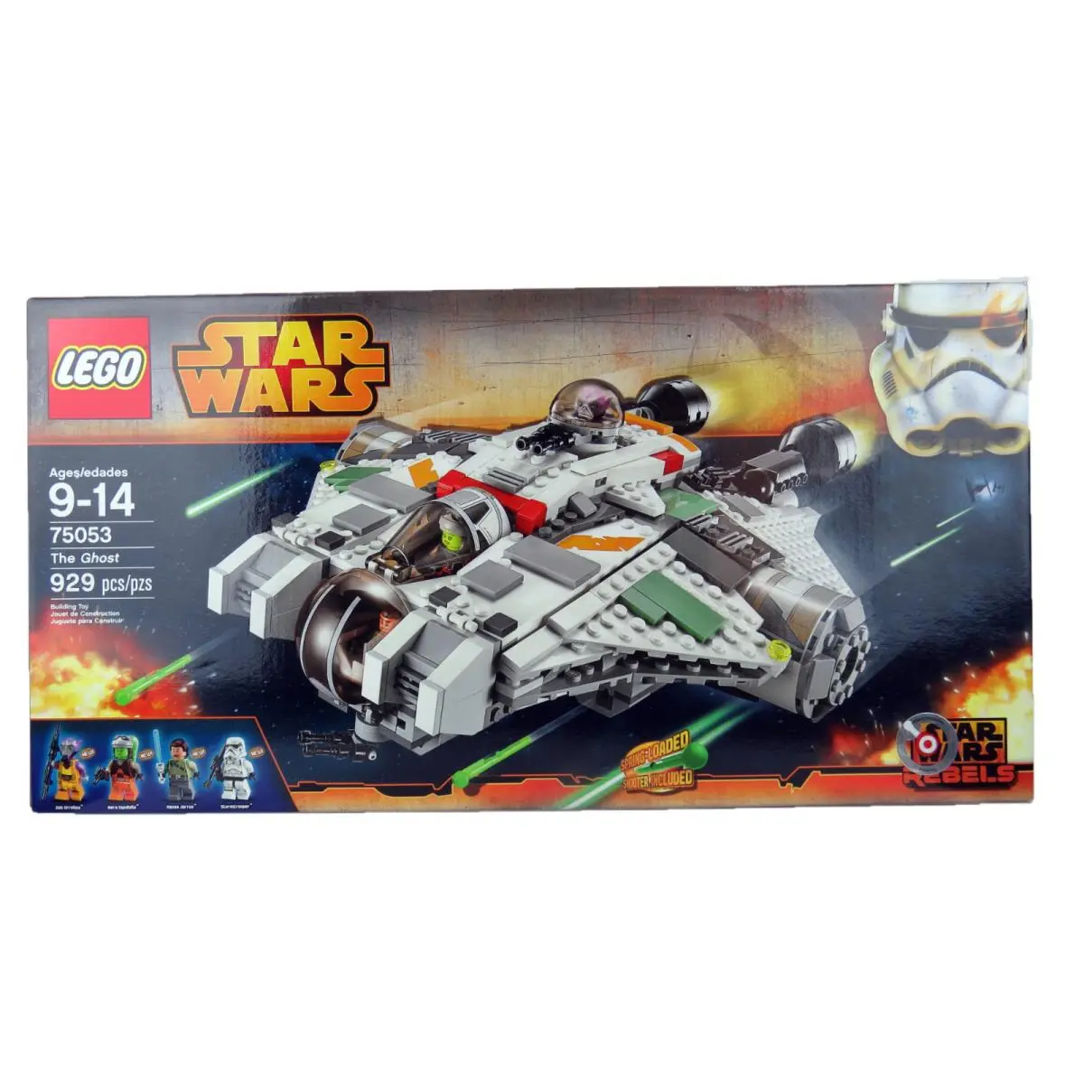 Lego Star Wars 75053 The Ghost 929 Pieces 4-Minifigure`s