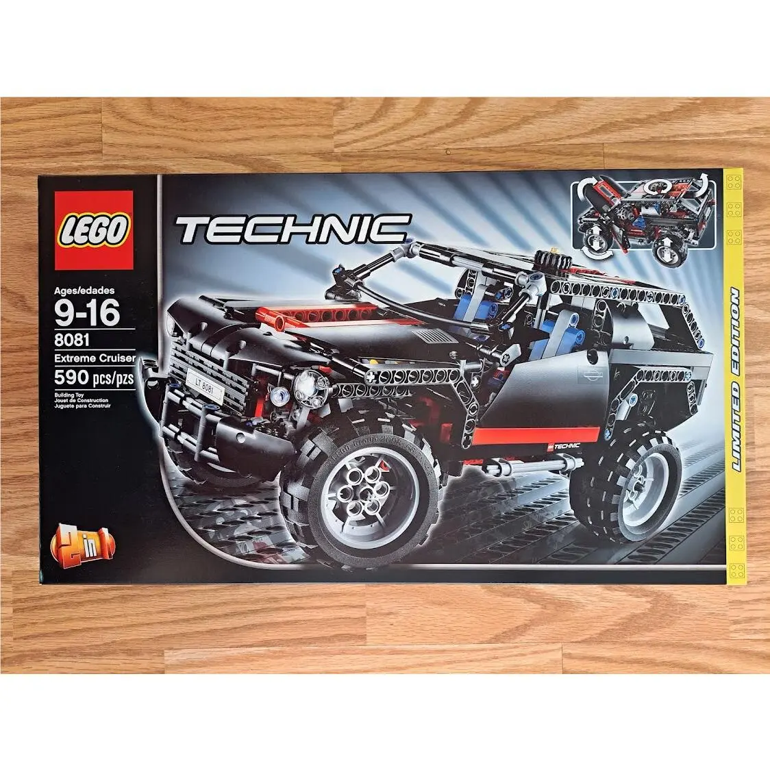 Lego Technic Extreme Cruiser 8081 2011 Limited Edition Mimb