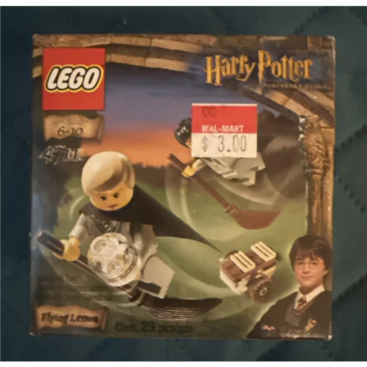Vintage 2002 Harry Potter Flying Lesson Lego 4711 23 Pieces