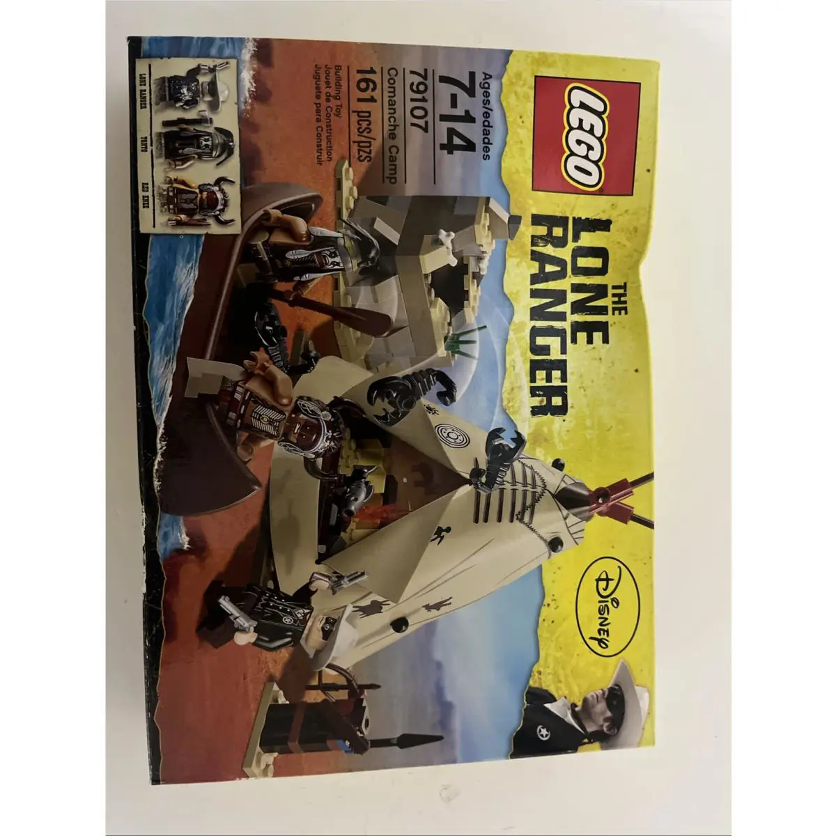 Lone Ranger Lego 79107 Comanche Camp Retired 2013 Disney Dented Box 18