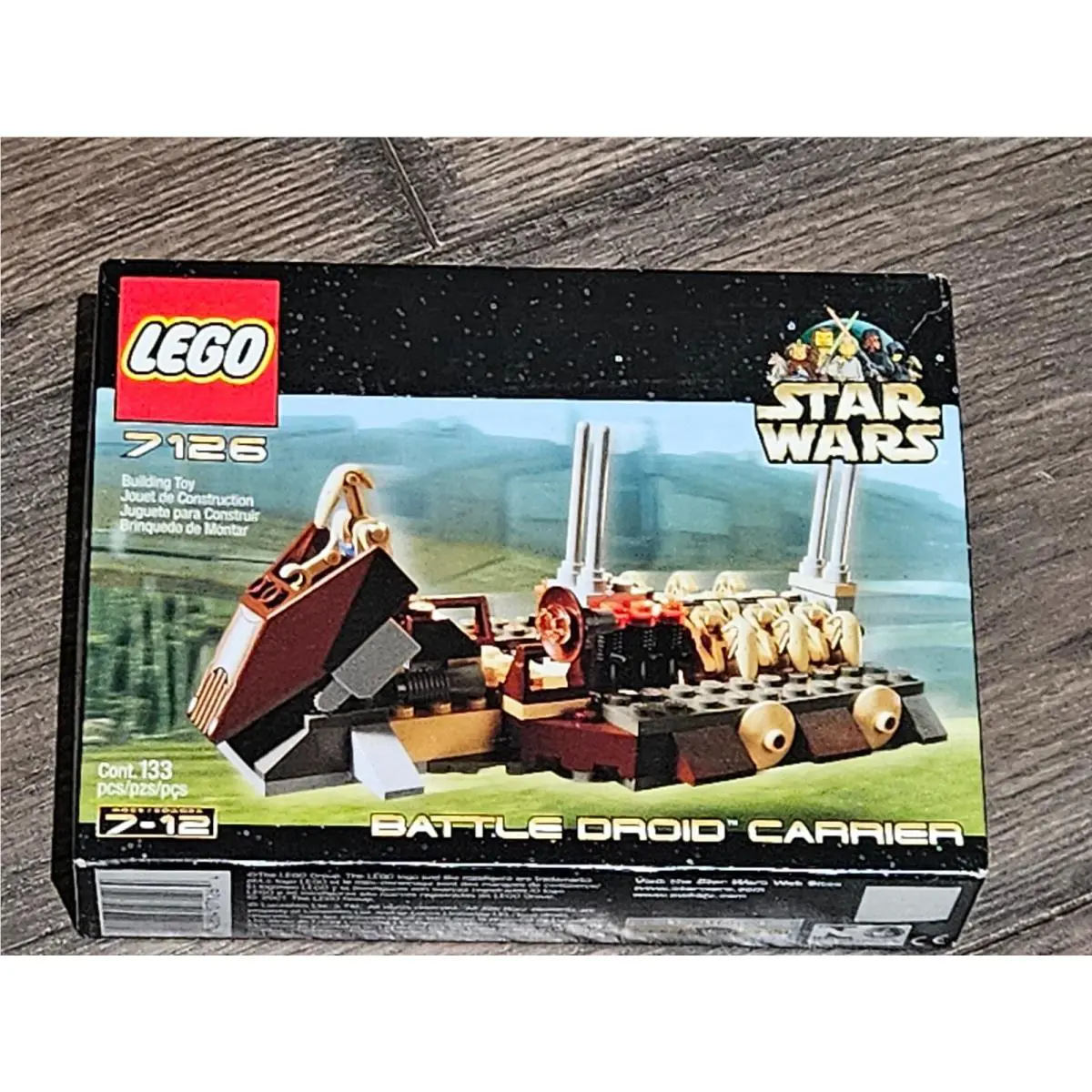 Lego Star Wars: Battle Droid Carrier 7126 Nib/ High Grade Box